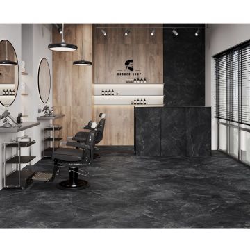 Керамогранит Laparet (Лапарет) Archie Nero Pro черный 60х120 см матовый R10GR STR