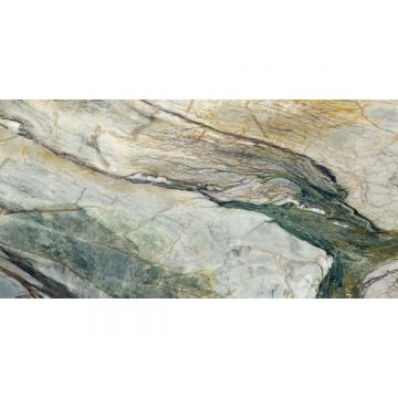 Керамогранит Laparet Magic Green зелёный 80х160 см полированный