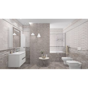 Керамогранит Laparet Marmo коричневый 40х40 см