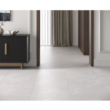 Керамогранит Laparet (Лапарет) Pietra Blanco серый 60х60 см матовый карвинг