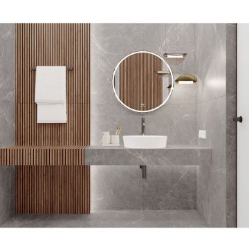 Керамогранит Laparet (Лапарет) Pietra Grey серый 60х120 см матовый карвинг