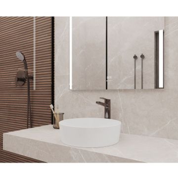 Керамогранит Laparet (Лапарет) Pietra Grigio бежевый 60х120 см матовый карвинг