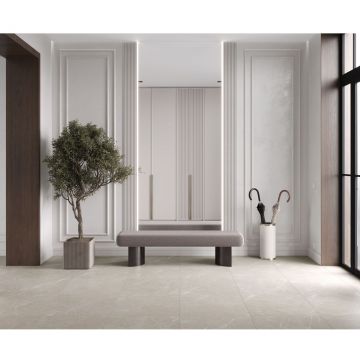 Керамогранит Laparet (Лапарет) Pietra Grigio светло-коричневый 60х60 см матовый карвинг