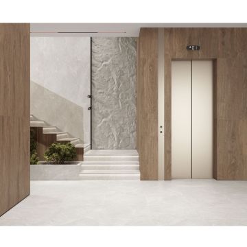 Керамогранит Laparet (Лапарет) Rocky Bianco Pro серый 80х80 см матовый R10GR STR