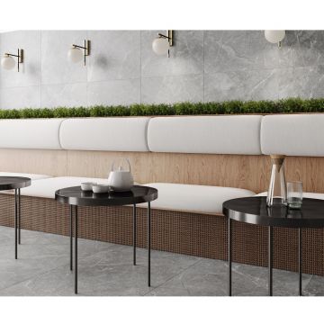 Керамогранит Laparet (Лапарет) Rocky Grey Pro серый 80х80 см матовый R10GR STR