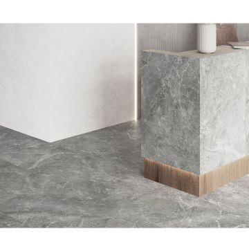 Керамогранит Laparet (Лапарет) Rocky Grey Pro серый 80х80 см матовый R10GR STR