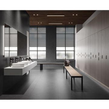 Керамогранит Laparet (Лапарет) Sandstone Graphite Pro графитовый 80х80 см матовый R10GR STR