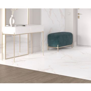 Керамогранит Laparet Statuario Crema белый 60х60 см матовый