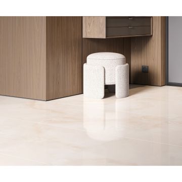 Керамогранит Laparet (Лапарет) Адванс Крема бежевый 80х160 см полированный