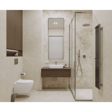 Керамогранит Laparet (Лапарет) Ардезия Беж бежевый 59,5х119,1 см матовый структурный гравированный, LP6012G0211R