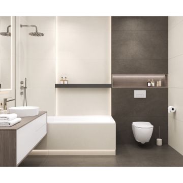 Керамогранит Laparet (Лапарет) Аттол Опал Про бежевый 60х120 см матовый R10/A Бархат КР