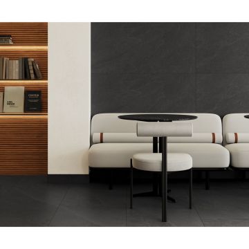 Керамогранит Laparet (Лапарет) Бэдрок Шэдоу Про графитовый 60х120 см матовый R10/A Бархат КР