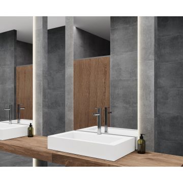 Керамогранит Laparet (Лапарет) Бетоника Графит Про графитовый 60х60 см матовый R12/B Бархат