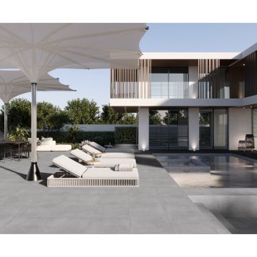 Керамогранит Laparet (Лапарет) Бетоника Грей Про тёмно-серый 60х60 см матовый R12/B Бархат