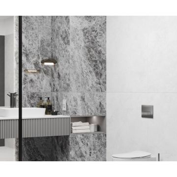 Керамогранит Laparet (Лапарет) Bohemian Ash тёмно-серый 59,5х119,1 см матовый карвинг, LP6012G0111R