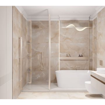 Керамогранит Laparet (Лапарет) Каммео Оро бежевый 59,5х119,1 см матовый, LP6012G0521R