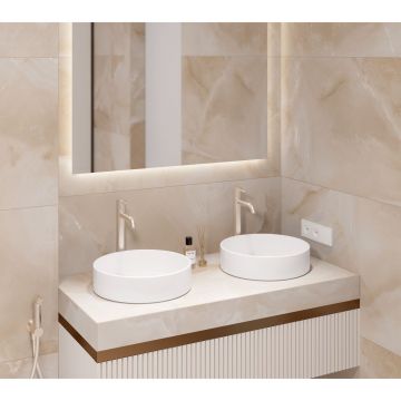 Керамогранит Laparet (Лапарет) Каммео Оро бежевый 59,5х119,1 см матовый, LP6012G0521R