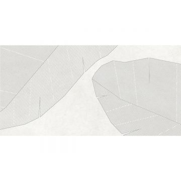 Декор Laparet (Лапарет) Караван бланко 40х80 см матовый обрезной, OSA36548038R