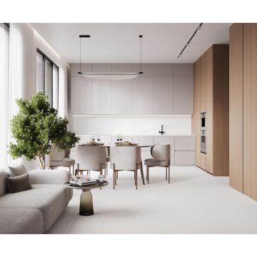 Керамогранит Laparet (Лапарет) Селестиал Бланко белый 80х160 см сатиновый