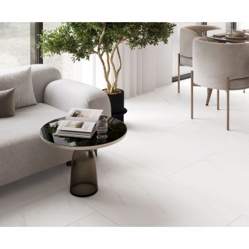 Керамогранит Laparet (Лапарет) Селестиал Бланко белый 80х160 см сатиновый