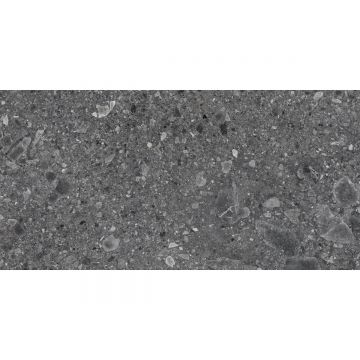 Керамогранит Laparet (Лапарет) Чеппо Неро Про графитовый 60х120 см матовый структурный R11/A Бархат