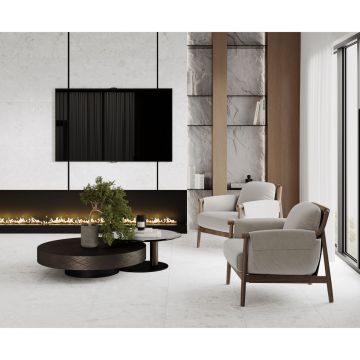 Керамогранит Laparet (Лапарет) Emperador Blanco светло-серый 60х120 см матовый карвинг