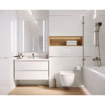 Декор Laparet (Лапарет) Enya белый 30x60 см, 04-01-1-18-03-00-4132-0