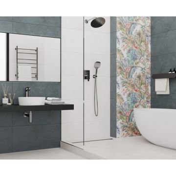 Керамическая плитка Laparet (Лапарет) Эволюшн бланко 40х80 см матовая обрезная, 48030R