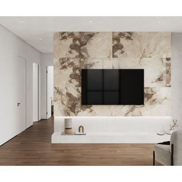 Керамогранит Laparet (Лапарет) Эксенс Беж бежевый 80х80 см полированный