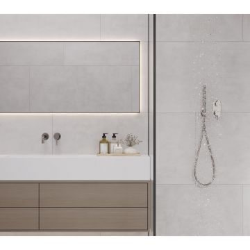 Керамогранит Laparet (Лапарет) Феста Гриджио серый 59,5х119,1 см матовый, LP6012G0611R