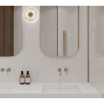 Керамогранит Laparet (Лапарет) Феста Бианко белый 59,5х119,1 см матовый, LP6012G0601R