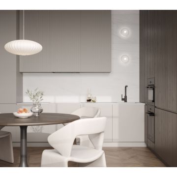 Керамогранит Laparet (Лапарет) Fog Day белый 60х120 см лаппатированный шайн