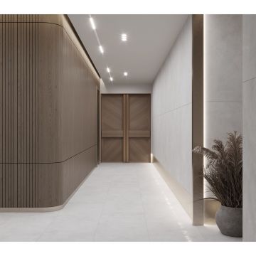 Керамогранит Laparet (Лапарет) Фортецца Бианко Про белый 59,5х119,1 см матовый структурный R10/B, LP6012G0371R