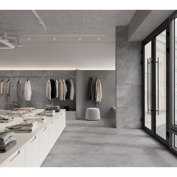 Керамогранит Laparet (Лапарет) Фортецца Перла Про св-серый 59,5х119,1 см матовый структурный R10/B, LP6012G0351R