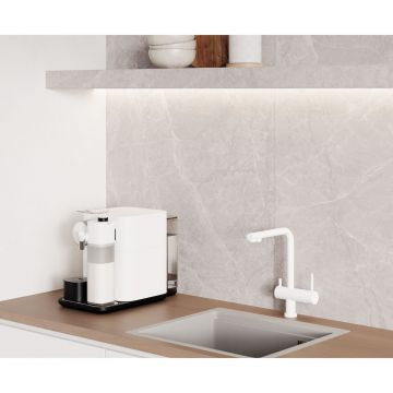 Керамогранит Laparet (Лапарет) Гео Грей серый 80х160 см матовый гравированный