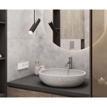 Керамогранит Laparet (Лапарет) Иллюжн Грей Про серый 60х120 см матовый структурный R10/A