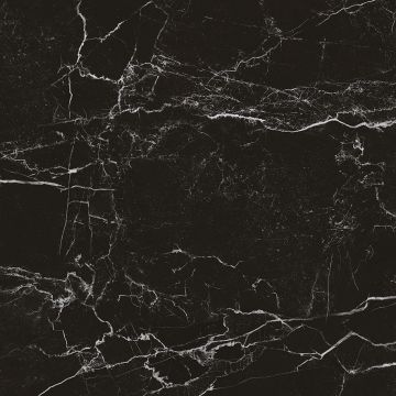 Керамогранит Laparet (Лапарет) Интенс Неро чёрный 59,5х59,5 см матовый гравированный, LP6060G0131R