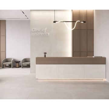 Керамогранит Laparet (Лапарет) Лучена Бон Про Деко Гекса светло-бежевый 60х120 см матовый микроструктурный R10/A Бархат КР