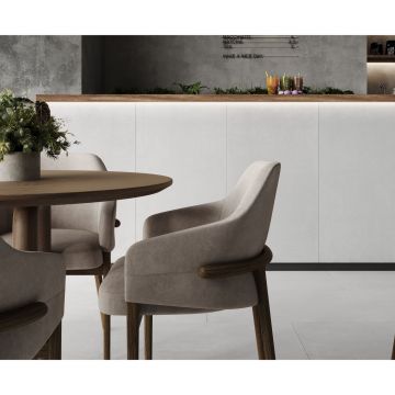 Керамогранит Laparet (Лапарет) Лучена Коттон Про светло-серый 60х120 см матовый R10/A Бархат КР