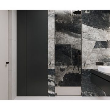 Керамогранит Laparet (Лапарет) Лунар Неро графитовый 80х160 см матовый