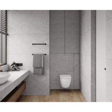 Керамогранит Laparet (Лапарет) Лунэ Гриджио серый LP6012G0061R 59,5х119,1 см матовый гравированный, LP6012G0061R