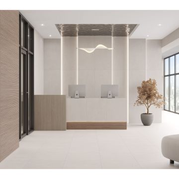 Керамогранит Laparet (Лапарет) Мальта Гридж Про серо-бежевый 59,5х59,5 см матовый структурный R10/B, LP6060G0281R