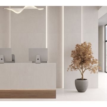 Керамогранит Laparet (Лапарет) Мальта Гридж Про серо-бежевый 59,5х119,1 см матовый структурный R10/B, LP6012G0291R