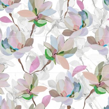 Панно Laparet (Лапарет) Метрополь бианко 90х90 см глянцевое, OSA4143x13155R