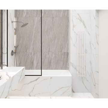 Керамогранит Laparet (Лапарет) Miracle белый 59,7х119,7 см лаппатированный, K948164LPR01LPER