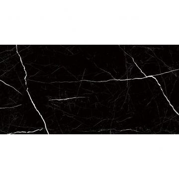 Керамогранит Laparet (Лапарет) Nero Marquina черный 60x120 см полированный