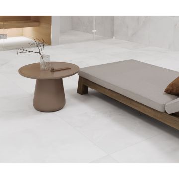 Керамогранит Laparet (Лапарет) Оникс Бланко Про светло-серый 60х60 см матовый R11/A Бархат