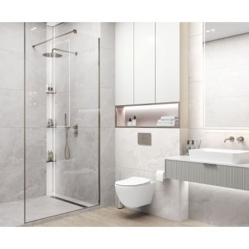 Керамогранит Laparet (Лапарет) Оникс Люкс Бианко белый 60х120 см полированный матированный