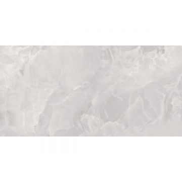 Керамогранит Laparet (Лапарет) Оникс Люкс Сильвер серый 60х120 см полированный матированный