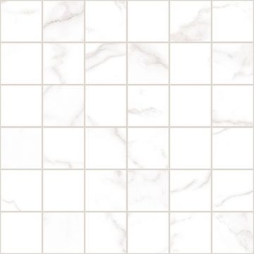 Мозаика Laparet (Лапарет) Палаццо бианко 30х30 см сатиновая обрезная, MM13159